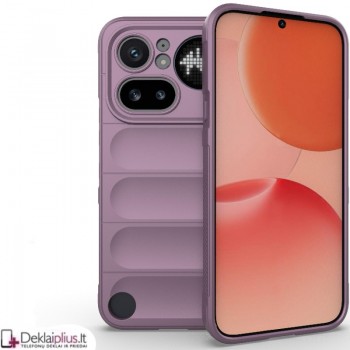 Magic Shield guminis dėklas - violetinis (Nothing Phone 4A Pro) Magic Shield guminis dėklas - violetinis (Nothing Phone 4A Pro)